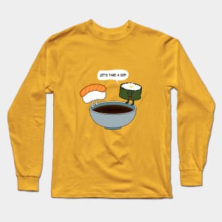 Sushi Dip Long Sleeve T-Shirt